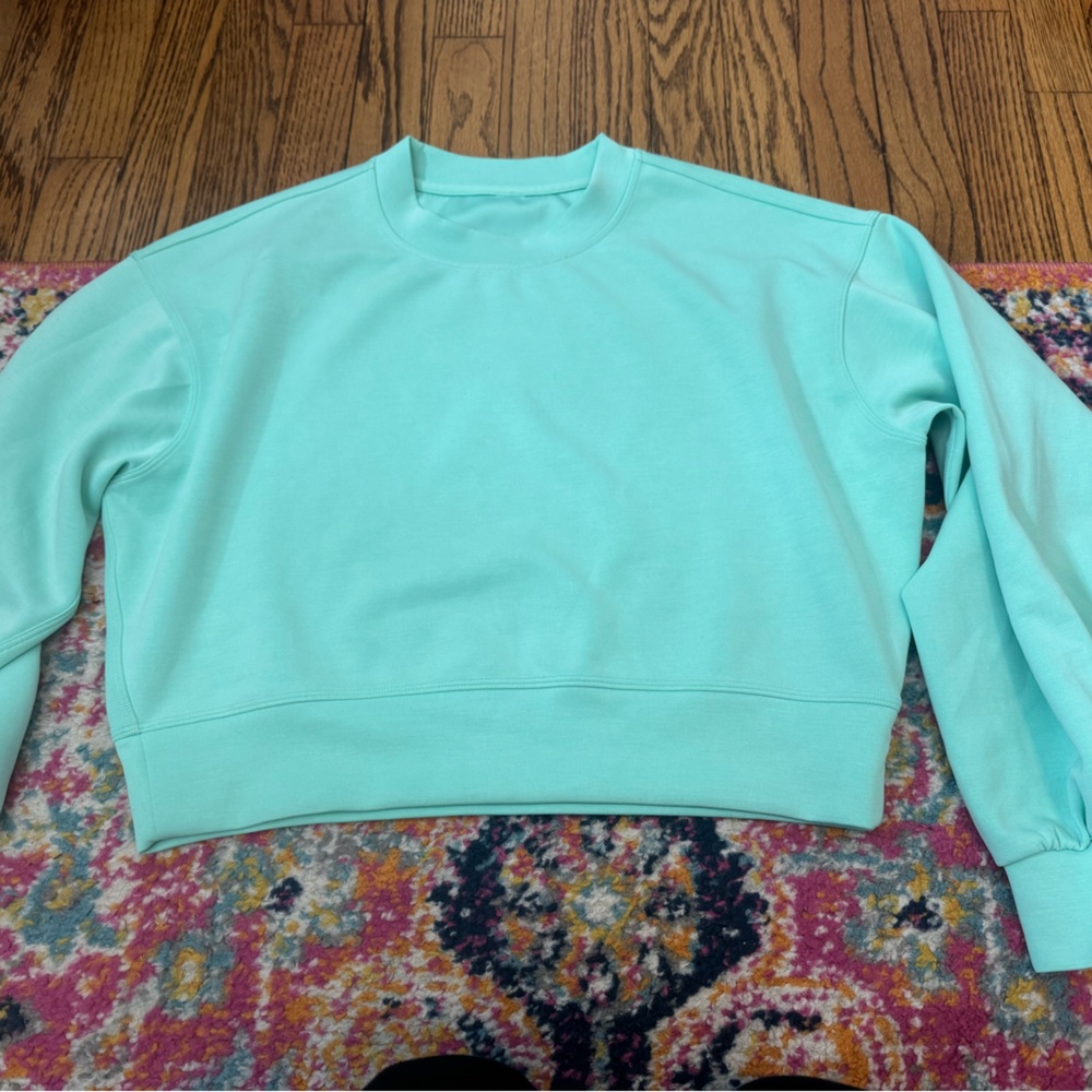 lululemon athletica Mint Green Sweatshirt